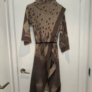 Escada Wool Blend Long Wrap